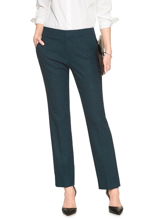 Pants - Banana Republic Womens Ryan
Wool Blend Tweed Dress Pants Teal Size 6